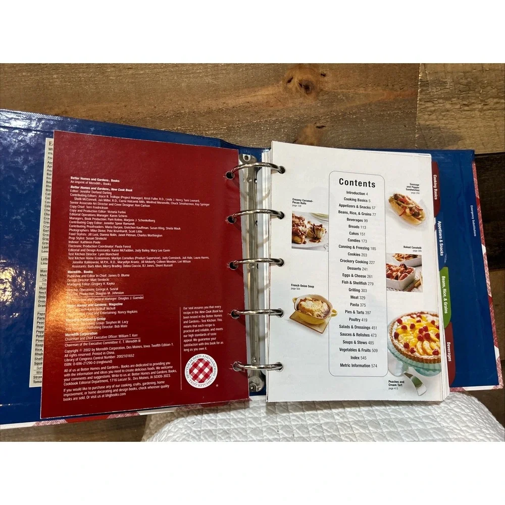 2003 New Better Homes and Gardens Cookbook Cook Book 12th Edition